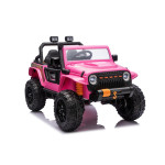 Elektrické autíčko Jeep Monster - ružové